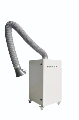 玉博焊煙凈化器HY2400型焊煙除塵單焊煙凈化雙臂移動式焊煙凈化器車間粉塵處理圖片_高清圖_細節圖-青島玉博智能科技 -